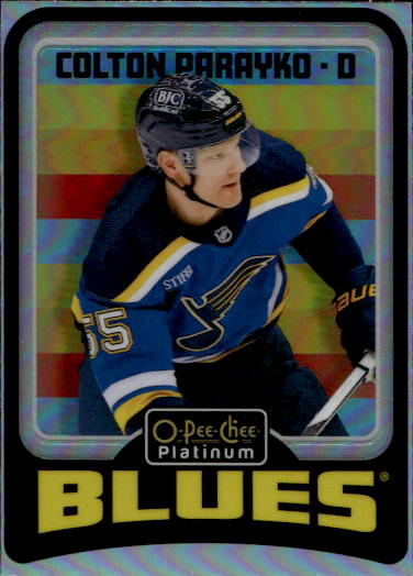 Rainbow Retro COLTON PARAYKO 24-25 UD O-Pee-Chee OPC Platinum