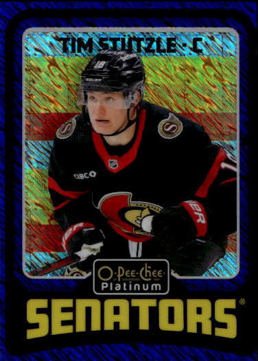 Blue Luster Retro TIM STUTZLE 24-25 UD O-Pee-Chee OPC Platinum /100