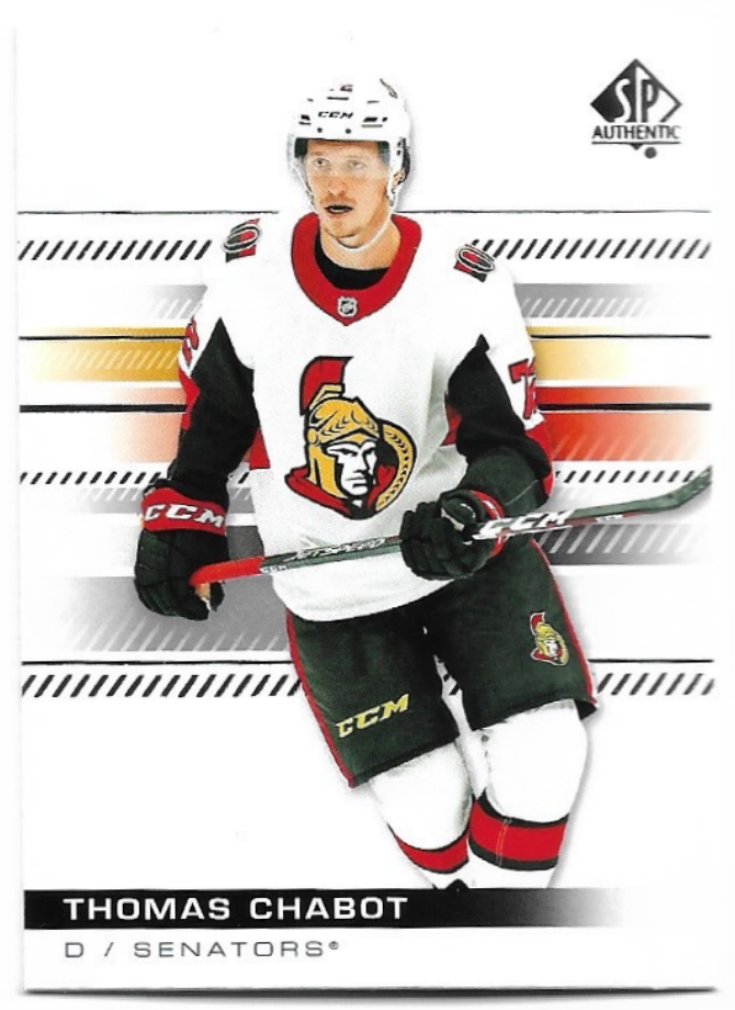 THOMAS CHABOT 19-20 UD SP Authentic