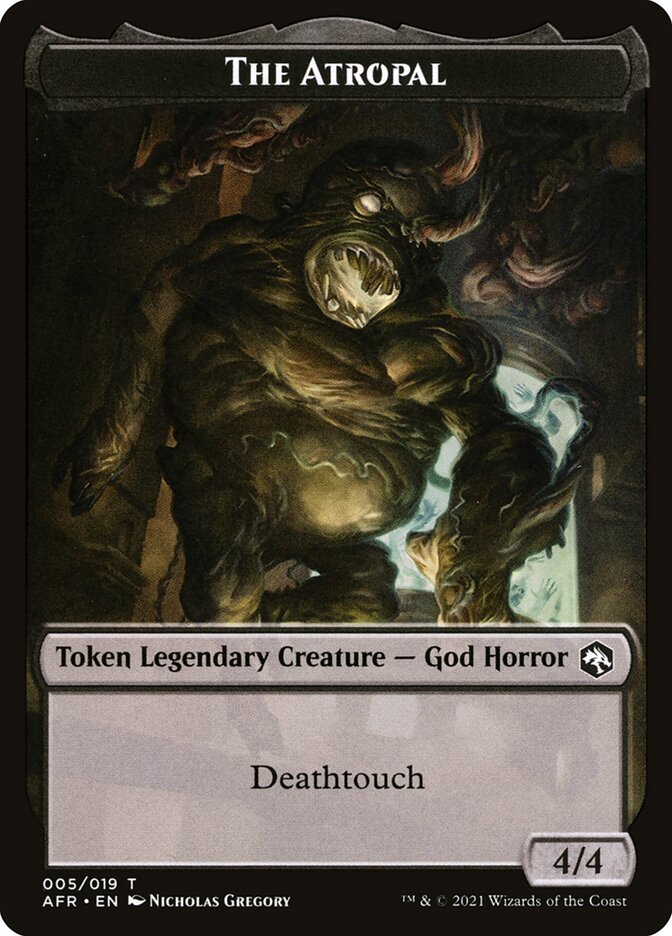 Foil - Token - The Atropal/Tomb of Annihilation