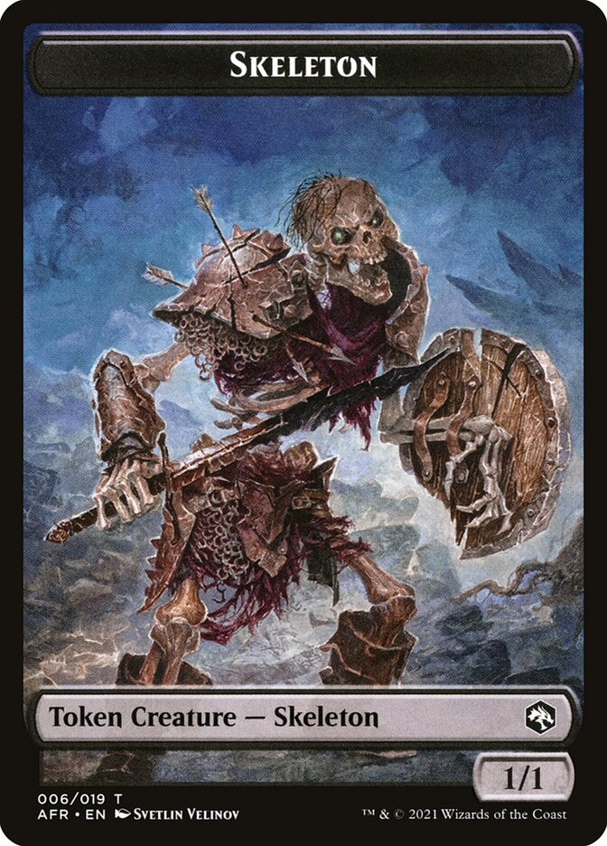 Foil - Token - Skeleton/Lost Mine of Phandelver