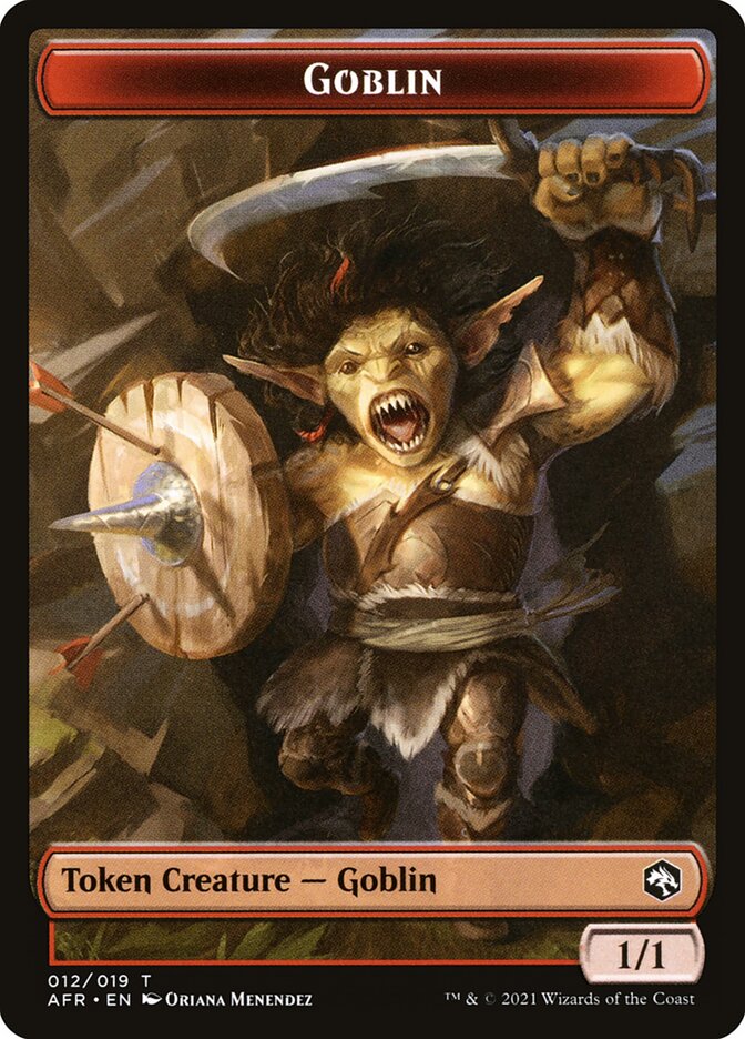 Foil - Token - Goblin/Dungeon of the Mad Mage