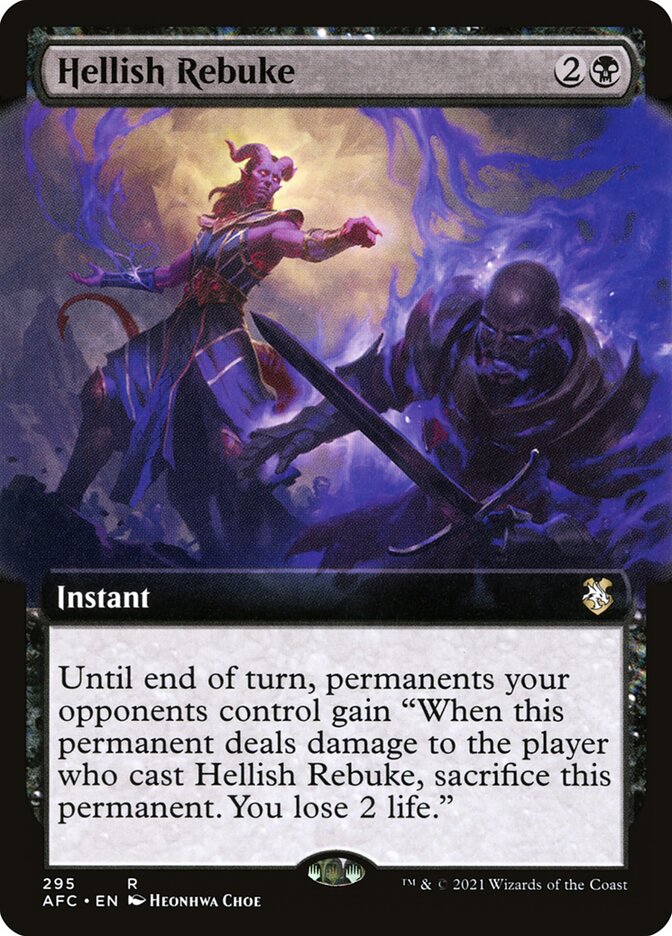 Extended Art - Hellish Rebuke