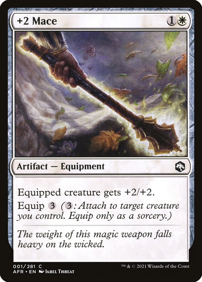 Foil - +2 Mace