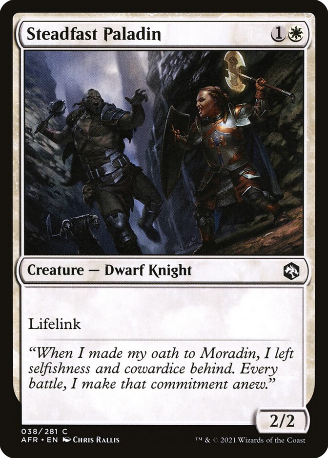 Foil - Steadfast Paladin