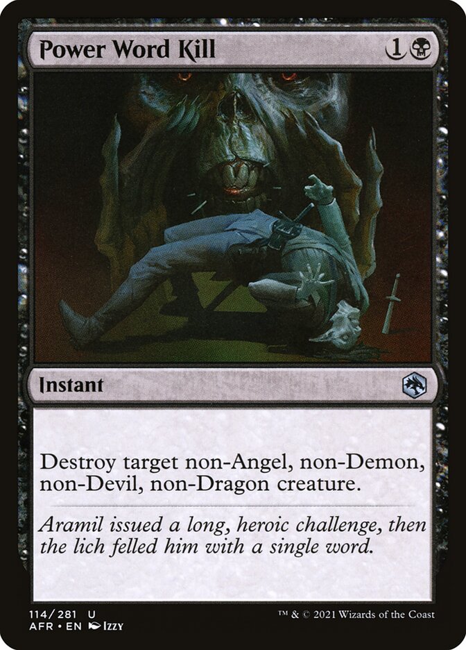 Foil - Power Word Kill