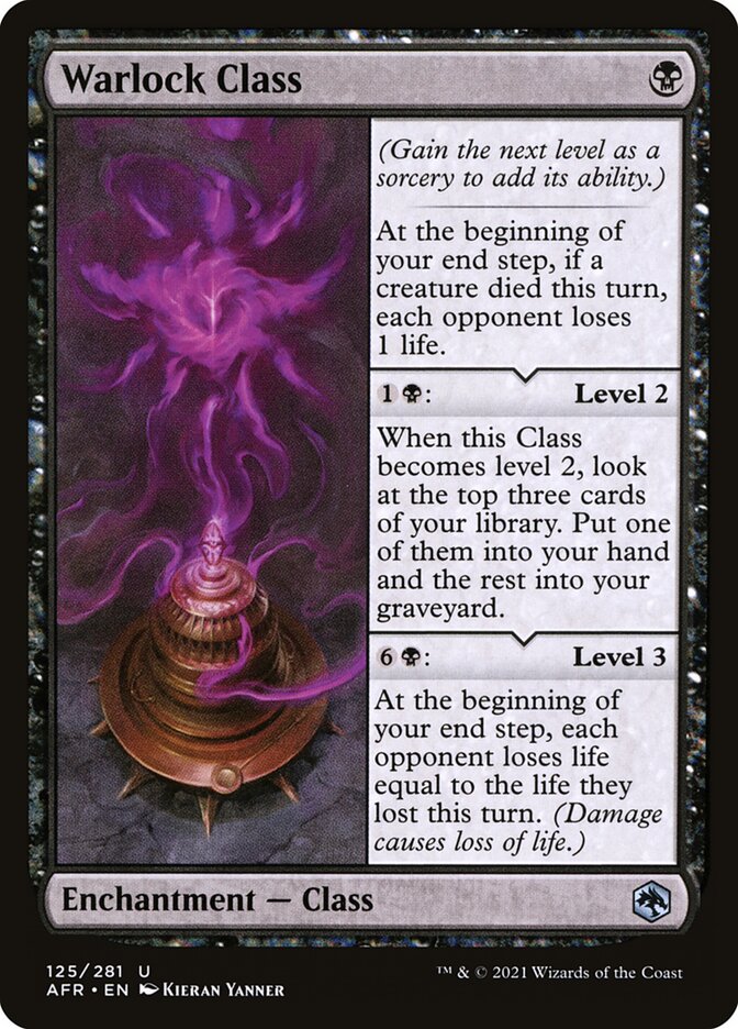 Foil - Warlock Class
