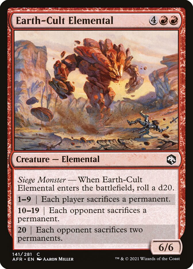 Foil - Earth-Cult Elemental