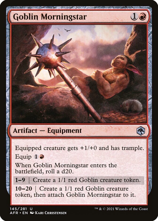 Foil - Goblin Morningstar