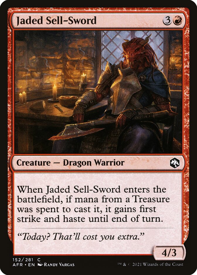 Foil - Jaded Sell-Sword