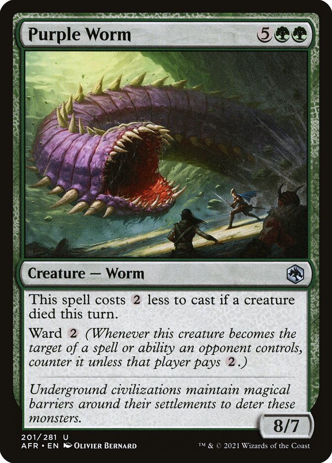 Foil - Purple Worm