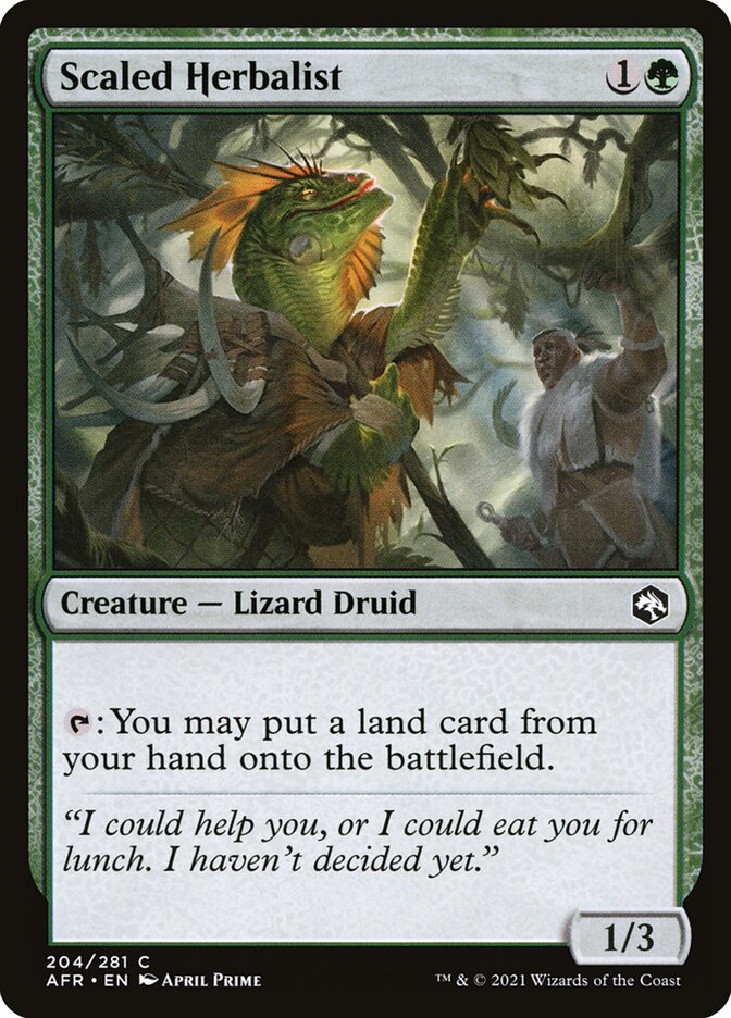 Foil - Scaled Herbalist 