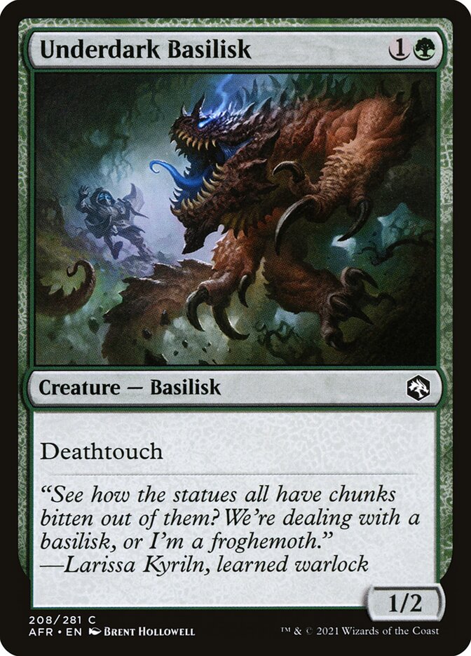 Foil - Underdark Basilisk