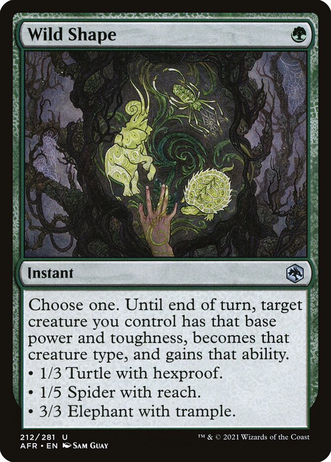 Foil - Wild Shape