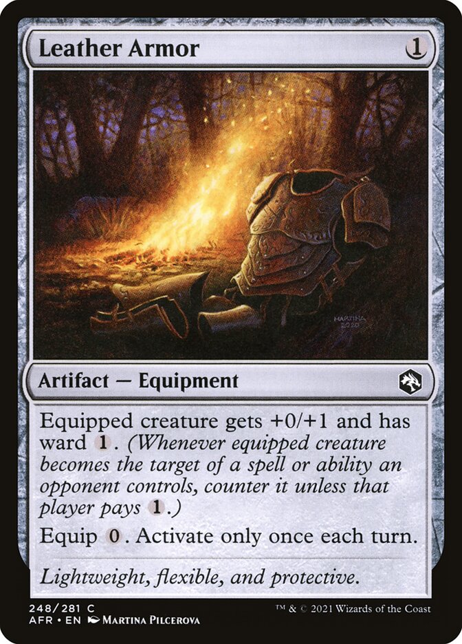Foil - Leather Armor