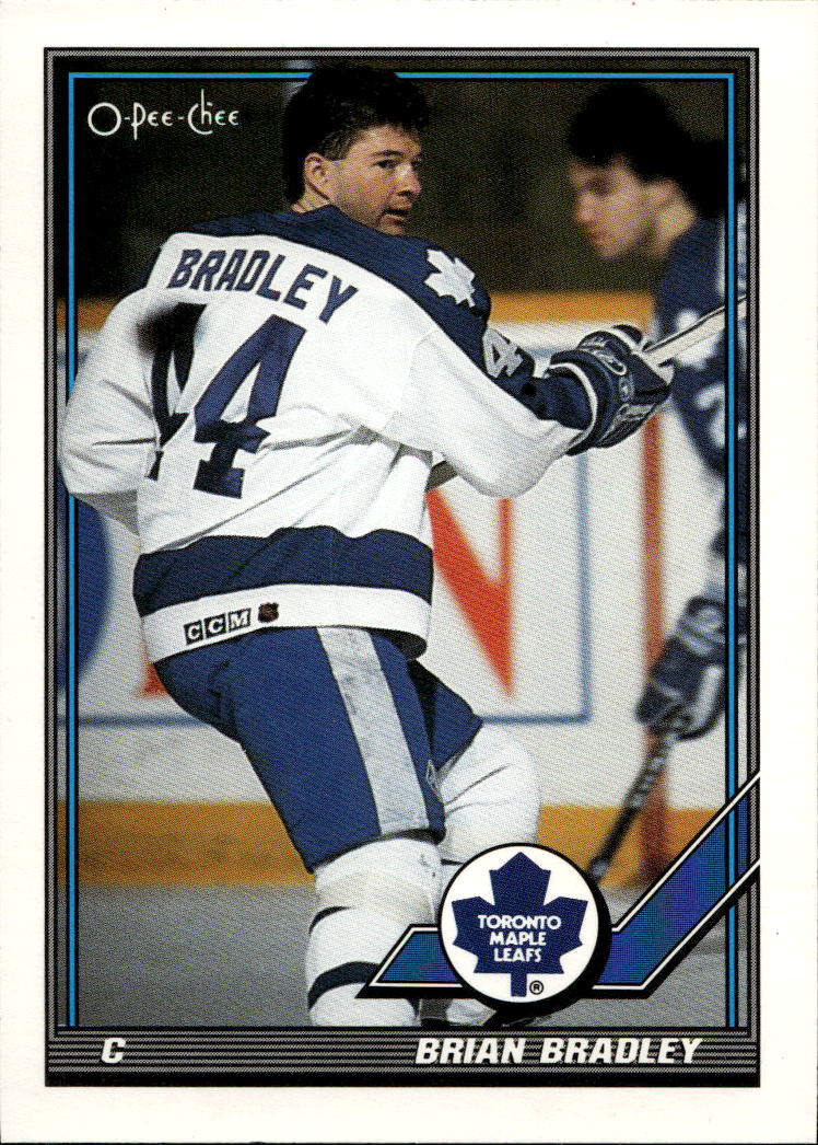 BRIAN BRADLEY 91-92 O-Pee-Chee