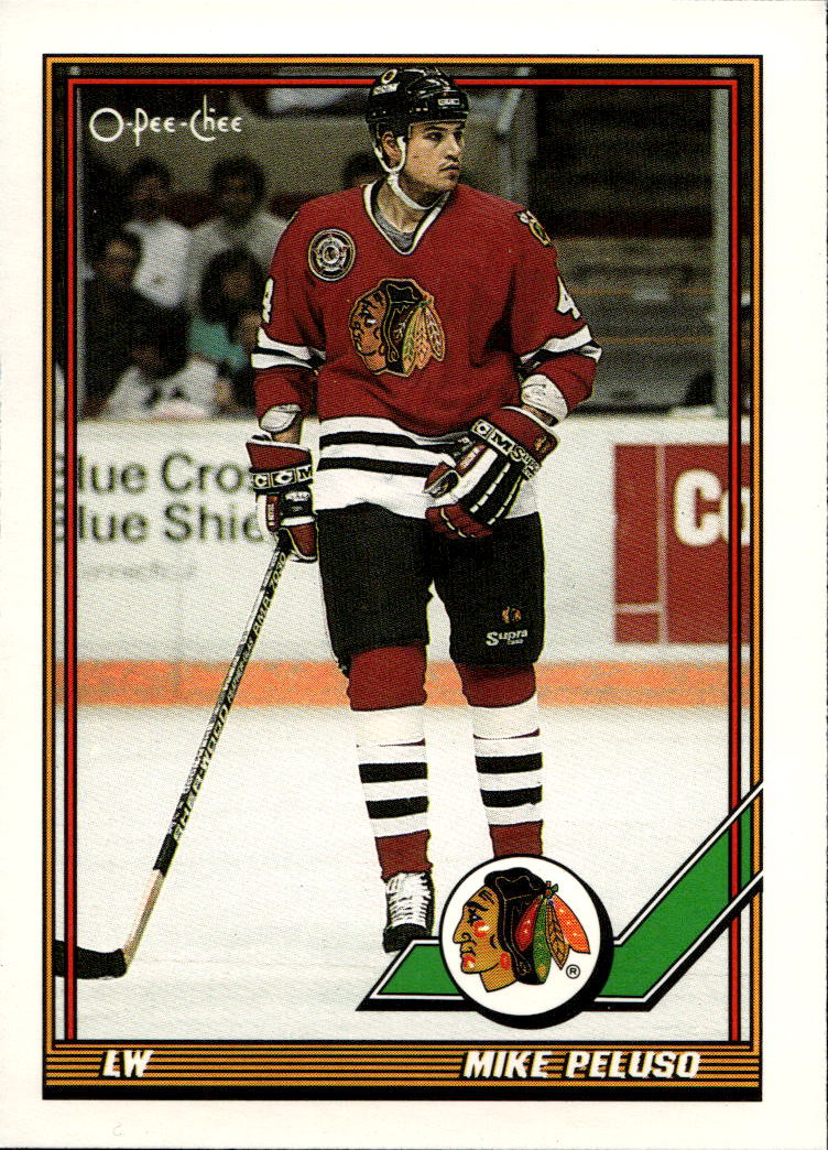 MIKE PELUSO 91-92 O-Pee-Chee