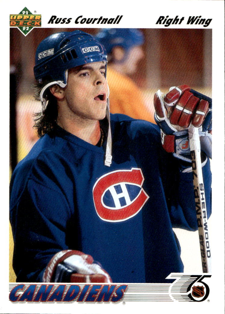 RUSS COURTNALL 91-92 Upper Deck
