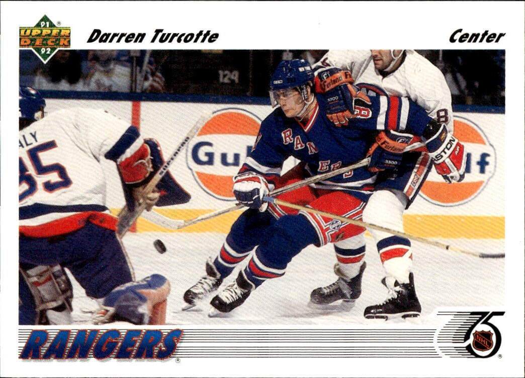 DARREN TURCOTTE 91-92 Upper Deck
