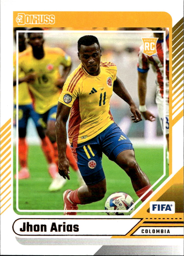 Rookie JHON ARIAS 24-25 Panini Donruss Soccer