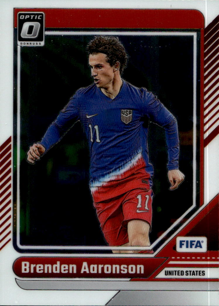 Optic BRENDEN AARONSON 24-25 Panini Donruss Soccer