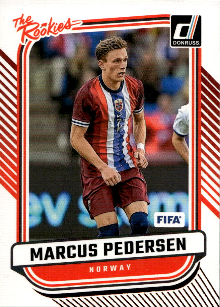The Rookies MARCUS PEDERSEN 24-25 Panini Donruss Soccer