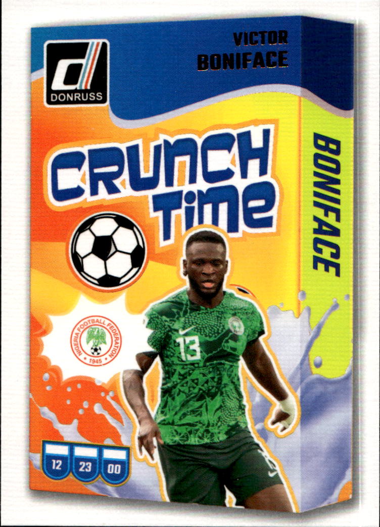 Crunch Time VICTOR BONIFACE 24-25 Panini Donruss Soccer