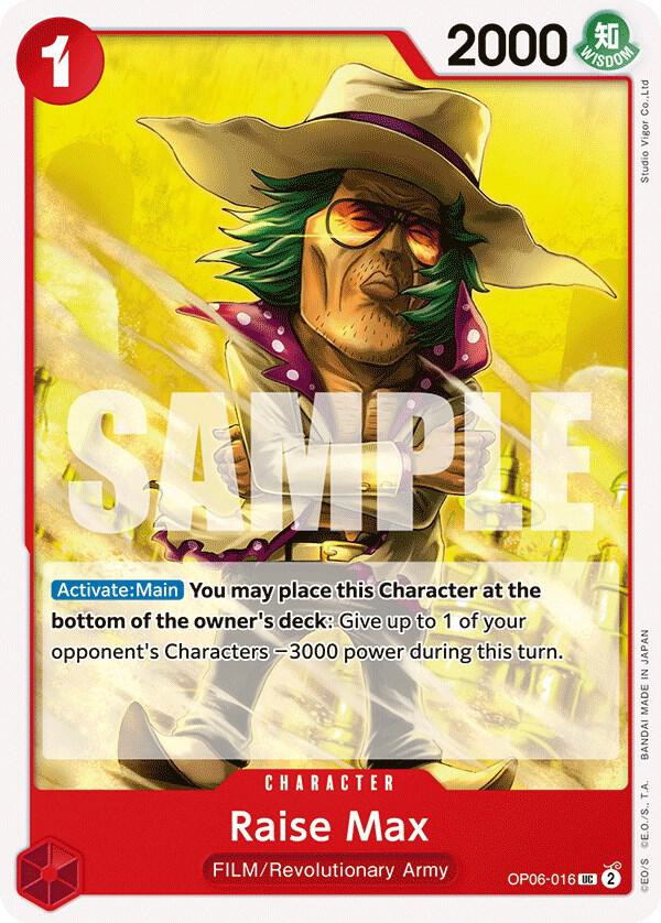 RAISE MAX - One Piece - Wings of the Captain
