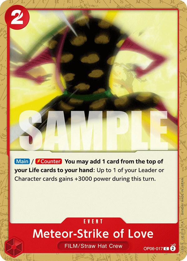 METEOR-STRIKE OF LOVE - One Piece - Wings of the Captain