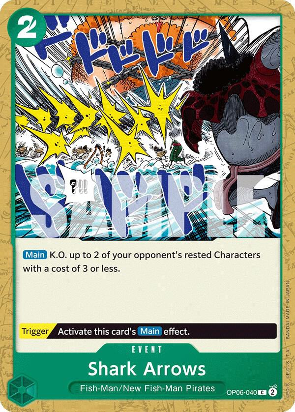 SHARK ARROWS - One Piece - Wings of the Captain