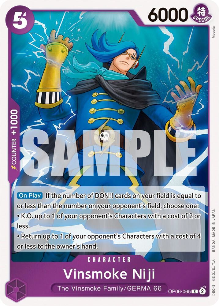 VINSMOKE NIJI - One Piece - Wings of the Captain