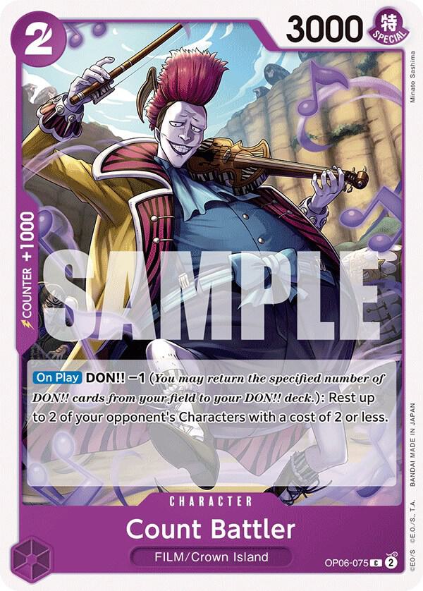 COUNT BATTLER - One Piece - Wings of the Captain
