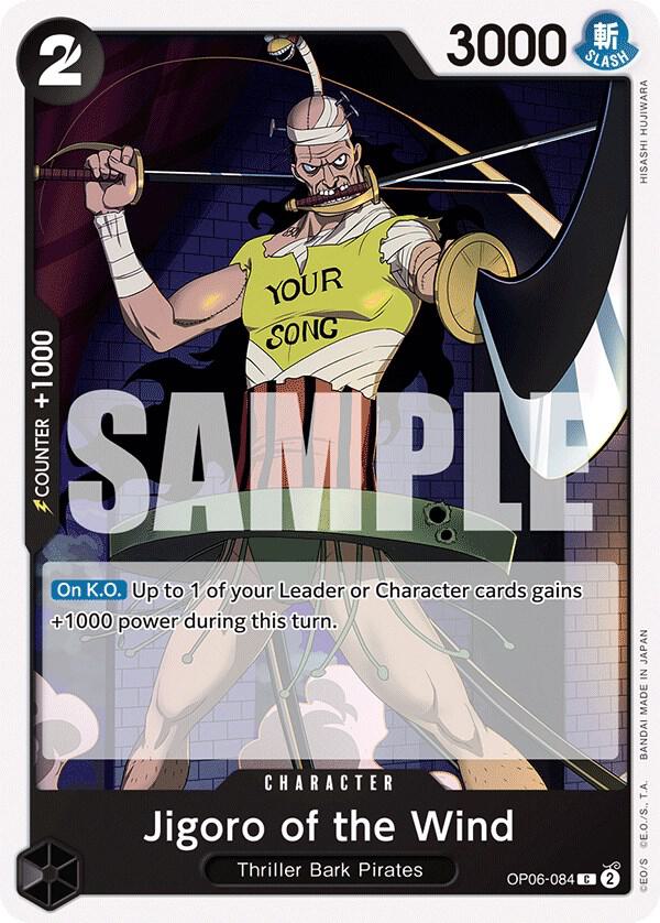 JIGORO OF THE WIND - One Piece - Wings of the Captain