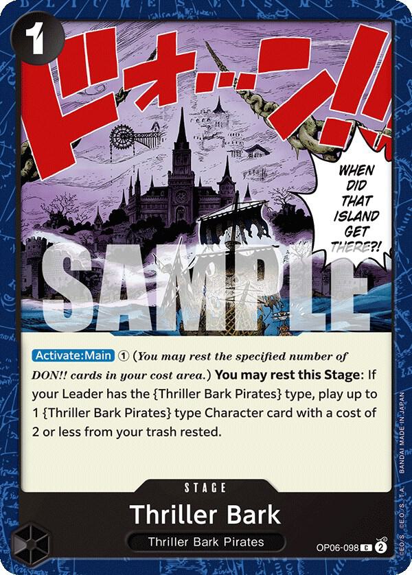 THRILLER BARK - One Piece - Wings of the Captain
