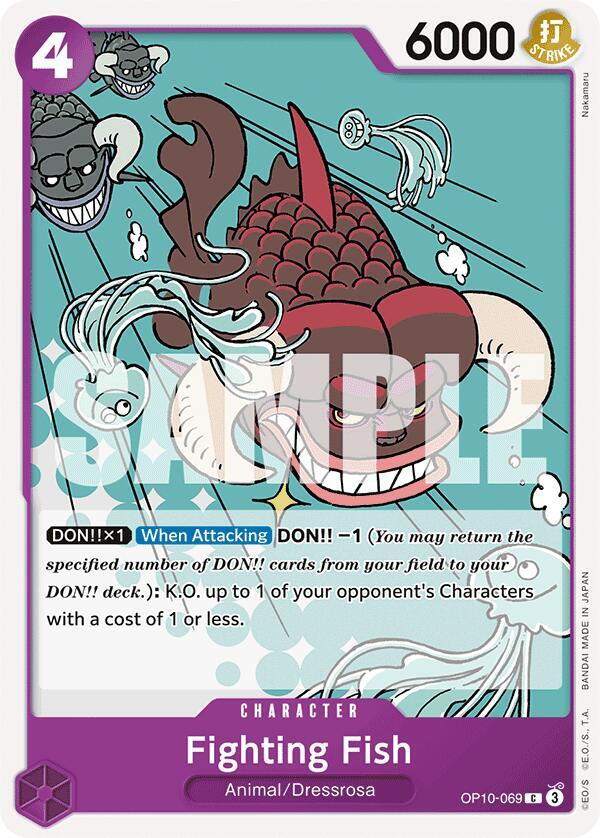FIGHTING FISH - One Piece - Royal Blood