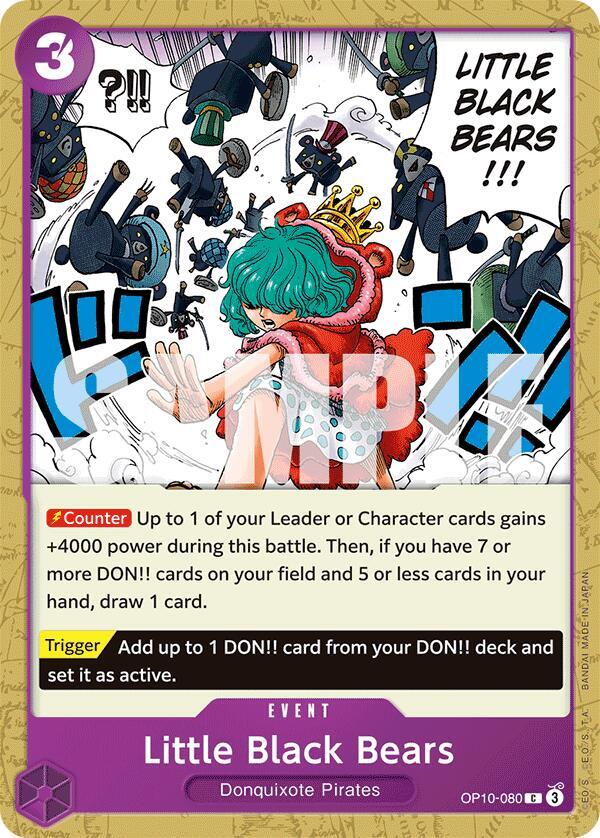 LITTLE BLACK BEARS - One Piece - Royal Blood