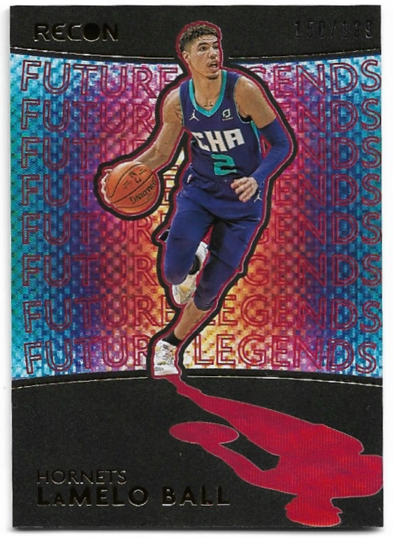 Rookie Red Future Legends LAMELO BALL 20-21 Panini Recon Basketball /199