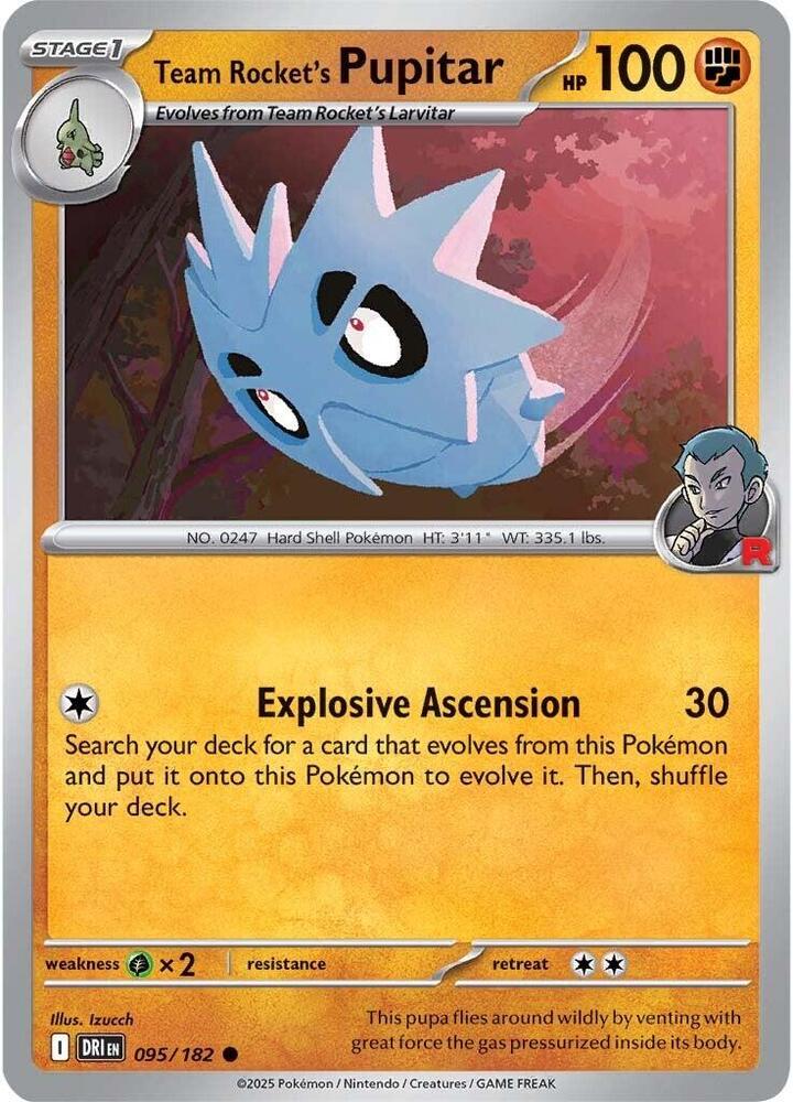 Reverse Holo - Team Rocket's PUPITAR