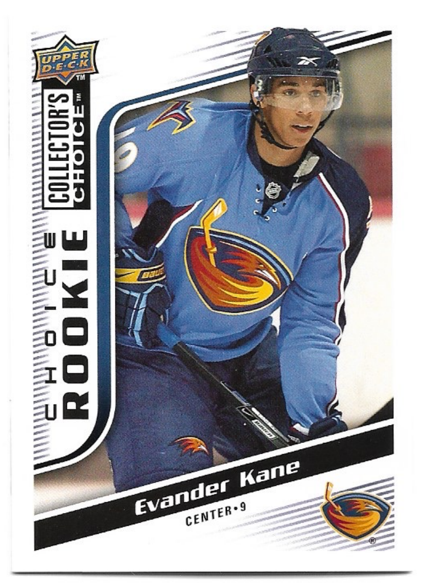 Choice Rookie EVANDER KANE 09-10 UD Collector's Choice