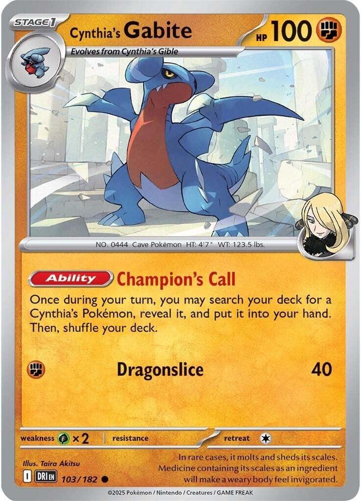 Cosmos Holo Foil - Cynthia's GABITE