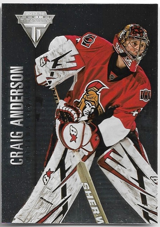 CRAIG ANDERSON 13-14 Panini Titanium Hockey