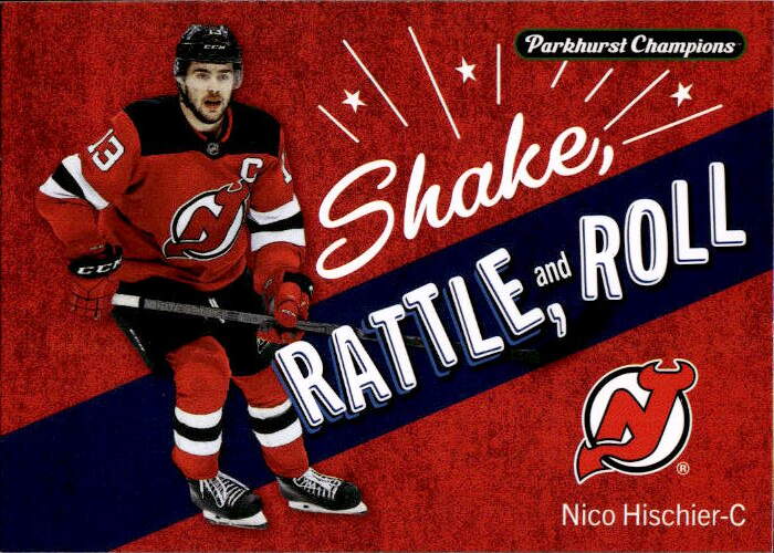 Shake, Rattle, and Roll NICO HISCHIER 24-25 UD Parkhurst Champions