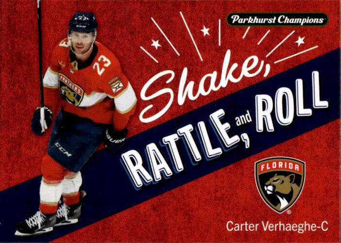 Shake, Rattle, and Roll CARTER VERHAEGHE 24-25 UD Parkhurst Champions
