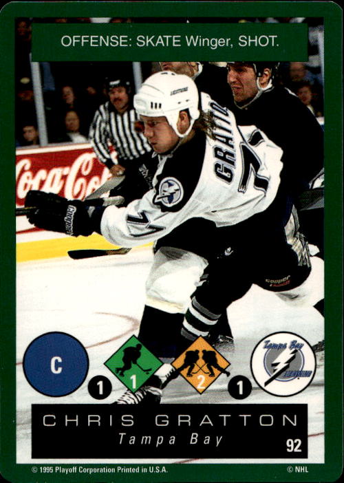 CHRIS GRATTON 95-96 Playoff One on One Challenge