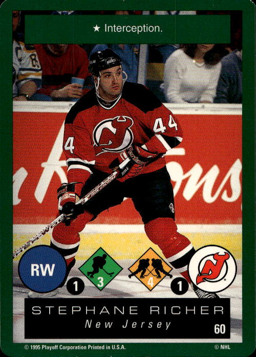 STEPHANE RICHER 95-96 Playoff One on One Challenge