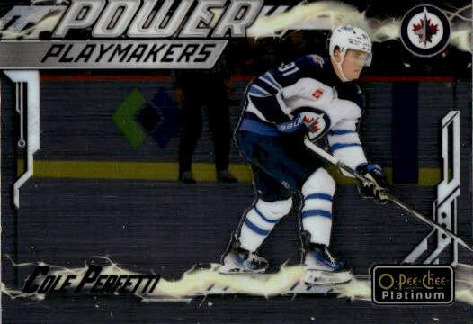 Power Playmakers COLE PERFETTI 24-25 UD O-Pee-Chee OPC Platinum