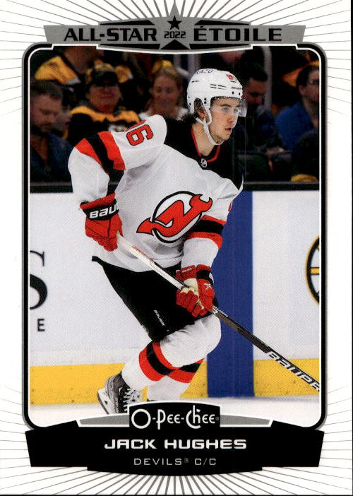 All-Star JACK HUGHES 22-23 UD O-Pee-Chee OPC