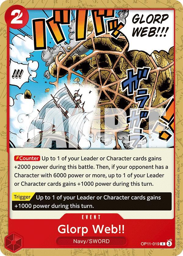 GLORP WEB!! - One Piece - A Fist of Divine Speed
