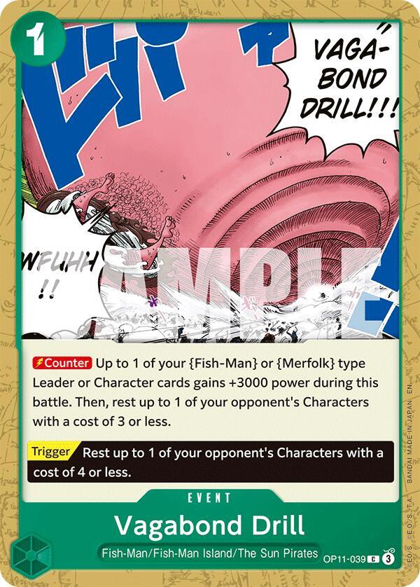 VAGABOND DRILL - One Piece - A Fist of Divine Speed