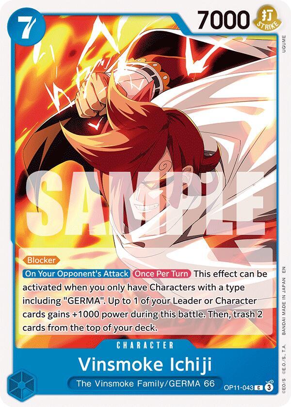 VINSMOKE ICHIJI - One Piece - A Fist of Divine Speed